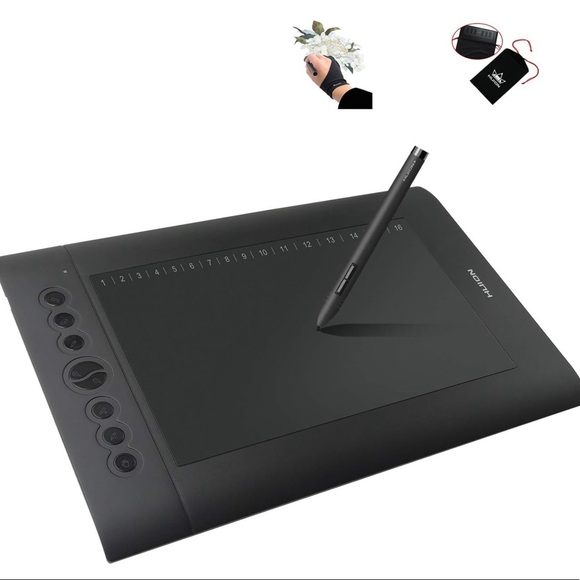 Huion Other - Huion H610 Pro Graphic Drawing Tablet 8192 Pen Pressure Sensitivity NWT